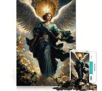 San Gabriele è un angelo che funge da messaggero di Dio Puzzle da 1000 pezzi per adolescenti, sfida per la mente, divertimento condiviso, dettagli chiari, calda sorpresa 38x52cm