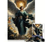 San Gabriele è un angelo che funge da messaggero di Dio Puzzle per adulti da 1000 pezzi, gioco intelligente per rafforzare i legami familiari, con bordi lisci 50x75cm