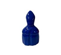 San Gennaro statua busto in Ceramica blu Fatto a mano