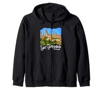 San Gimignano Felpa con Cappuccio