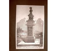 San Giorgio Canavese nel 1866 Il monumento a Carlo Botta
