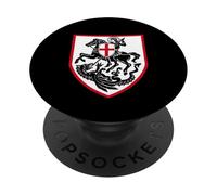 San Giorgio e il Drago - Emblema ortodosso PopSockets PopGrip Adesivo