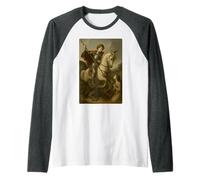 San Giorgio e Il Drago Maglia con Maniche Raglan