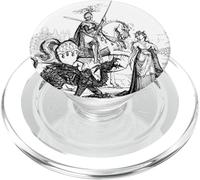 San Giorgio e il Drago Vintage Inghilterra Art Cattolico Santo PopSockets PopGrip per MagSafe