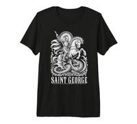 San Giorgio Inghilterra Drago Maglietta Premium