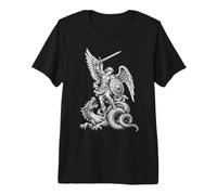 San Giorgio Inghilterra Drago Maglietta Premium
