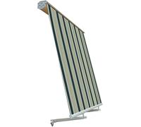 TENDA DA SOLE A CADUTA cm.250 x H.250 - verde/bianco -