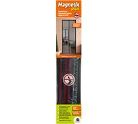 Sangiorgio Zanzariera magnetica Magnetix Plus 150x250 cm riducibile per porta finestra Nero