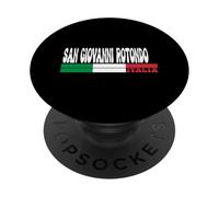 San Giovani Rotondo City Italia Viaggi Amanti Bandiera Italia PopSockets PopGrip Adesivo
