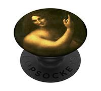 San Giovanni Battista Dipinto di Leonardo da Vinci 1513 PopSockets PopGrip Adesivo