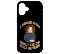 San Giovanni Bosco, padre e maestro della gioventù Custodia per iPhone 16