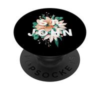 San Giovanni Disegno Floreale St John USVI Fiore PopSockets PopGrip Adesivo