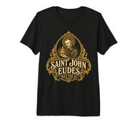 San Giovanni Eudes Sacro Cuore di Gesù Cattolico San Francese Maglietta Premium