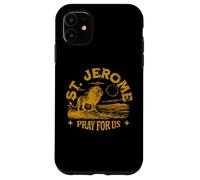 San Girolamo e il Leone Cattolico Santa Spina nella Paw Bible Custodia per iPhone 11