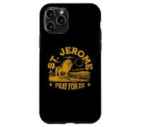 San Girolamo e il Leone Cattolico Santa Spina nella Paw Bible Custodia per iPhone 11 Pro