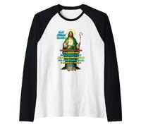 San Giuda Taddeo San Giuda Tadeo Fede Religiosa cattolica Maglia con Maniche Raglan