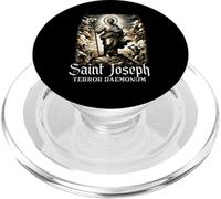San Giuseppe cattolico padre e lavoratore PopSockets PopGrip per MagSafe