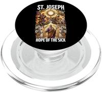 San Giuseppe cattolico padre e lavoratore PopSockets PopGrip per MagSafe