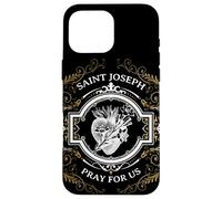 San Giuseppe consacrazione Cuore castissimo santo cattolico Custodia per iPhone 16 Pro Max