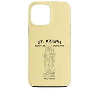San Giuseppe: Guardiano contro i demoni e il terrore Custodia per iPhone 13 Pro Max