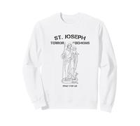 San Giuseppe: Guardiano Contro i Demoni e Il terrore Felpa