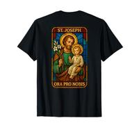San Giuseppe, Prega per Noi - Icona cattolica di San Maglietta