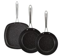 San Ignacio Casseruola con coperchio in acciaio inox, adatta a induzione, cromato, 20 cm