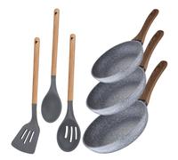 San Ignacio Daimiel Set 3 Pentole Alluminio 22/26/28cm + 3 Utensili Cucina