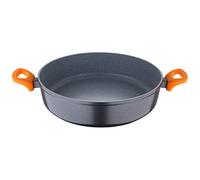 San Ignacio Lavacio - 32 cm Paellera - Prodotto in alluminio forgiato - interno antiaderente Marmol Whitford - Induzione totale - Baquelita Mango con tocco morbido