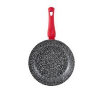 SAN IGNACIO Marmo Padella 22 cm Toledo in Alluminio forgiato Adatto per induzione, Nero E Rosso