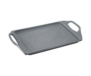 SAN IGNACIO ORIGINE - piastra per grill da 43 cm - Prodotta in alluminio forgiato - Quannium interno nero - Per tutto il fuoco - punto di induzione - Germer Daily Uso quotidiano