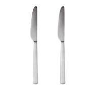 SAN IGNACIO Set 2 pezzi. Coltello in acciaio inox. Riciclato opaco root sg7774