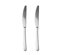 SAN IGNACIO Set 2pc cuchillo acero inox reciclado brillo natur