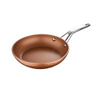 SAN IGNICO Origin - Panna da 20 cm - Prodotto in alluminio forgiato - Whitford interno - vernice resistente al calore esterno in rame - punto di induzione - manico in acciaio inossidabile