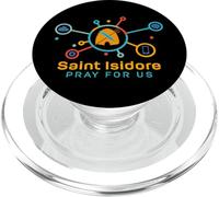 San Isidoro di Siviglia San Cattolico Computer Internet PopSockets PopGrip per MagSafe