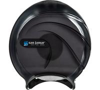 San Jamar R2090TBK Single Jbt Tissue dispenser, oceani, 10 1/4 x 5 5/8 x 12, Black Pearl