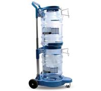 San Jamar SICART60 Saf-T-Ice, Carello per Trasporto Fusti da Ghiaccio