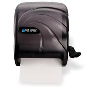 San Jamar T990TBK - Dispenser per asciugamani con leva, colore: Nero