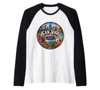San Jose CA California USA Silicon Valley Hub Cuore Maglia con Maniche Raglan