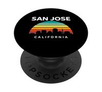 San Jose California 408 Né Cal Palm Bay Area Tech Silicon PopSockets PopGrip Adesivo