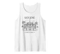 San Jose Costa Rica Minimalist City Skyline Travel Souvenir Canotta