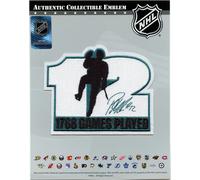 San Jose Sharks Patrick Marleau 1768 Giochi Played NHL Maglia Toppa