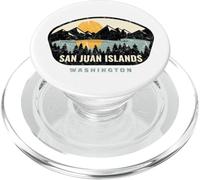 San Juan Islands Washington, WA Souvenir per le vacanze PopSockets PopGrip per MagSafe