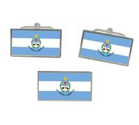 San Juan Provincia, Argentina Bandiera Gemelli E Fermacravatta Set
