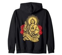 San Judas Tadeo Saint Jude Thaddeus Felpa con Cappuccio