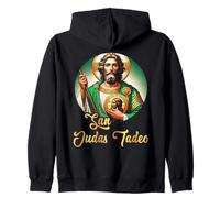 San Judas Tadeo (Saint Jude The Apostle) Felpa con Cappuccio