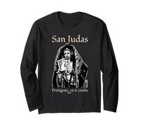 San Judas Tadeo - San Giuda Art Devocion proteccion Maglia a Manica