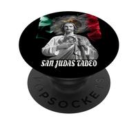 San Judas Tadeo - San Giuda, bandiera messicana PopSockets PopGrip Adesivo