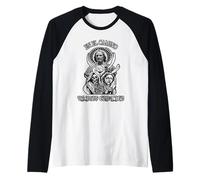 San Judas Tadeo, Santa Muerte, Santa Maria Maglia con Maniche Raglan