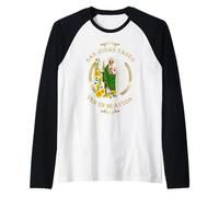 San Judas Tadeo Siempre A Mi Lado Spanish Jesus Maglia con Maniche Raglan